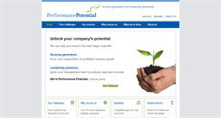 Desktop Screenshot of performancepotential.com